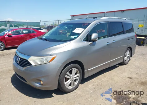 2012 Nissan Quest Le from USA, damaged, VIN JN8AE2KP8C9034459